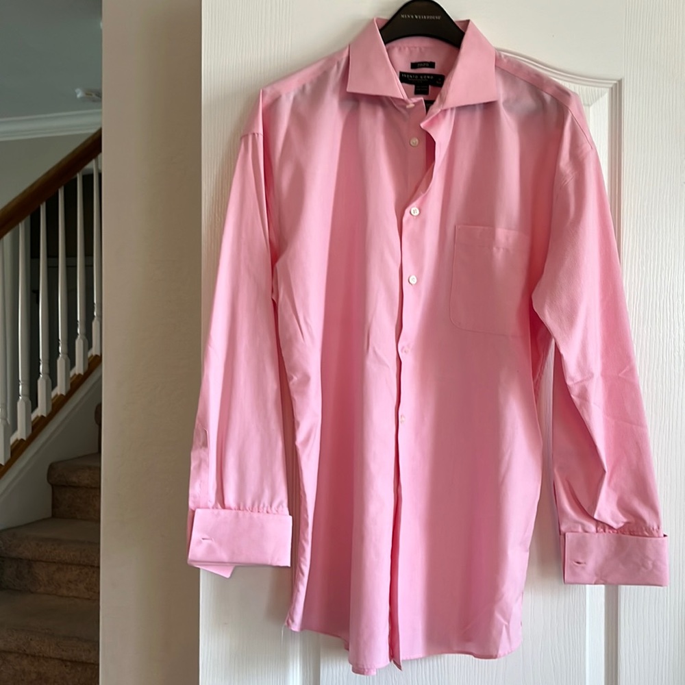 Long sleeve button up dress shirt